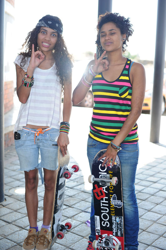 Kimberley, South Africa: Skater Girls